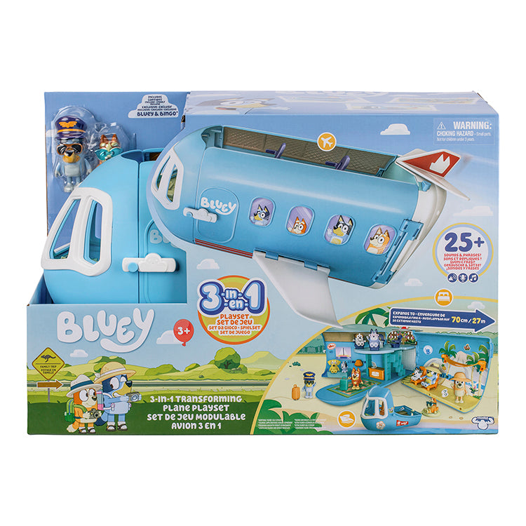 Bluey S11 3-In-1 Airplane Playset | Moose Toys Exclusive Distributor ...