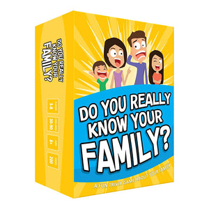 Do You Really Know Your Family? Board Game