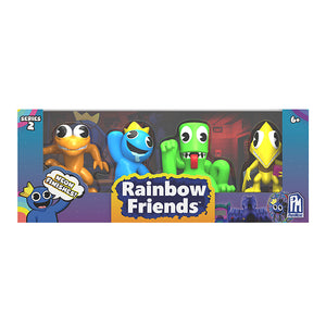 Rainbow Friends Series 2 Collector Figure 4-Pack - Neon