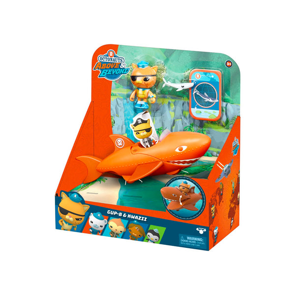 Octonauts Series 1 Figure & Vehicle - Kwazii Gup B | Moose Toys ...